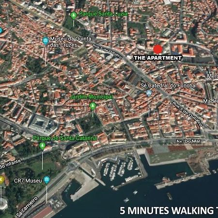 Funchal Downtown 5Min Marina + 2 Bedroom + Parking Eksteriør billede